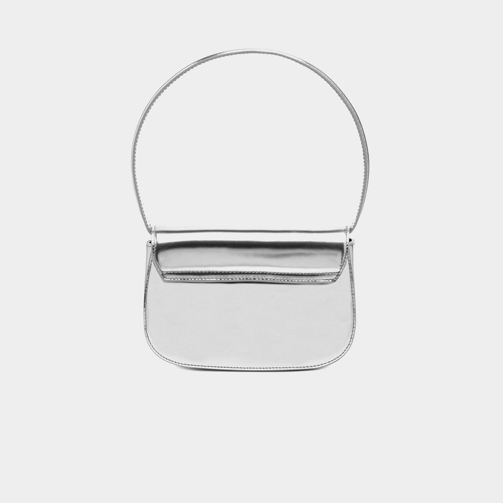 Diesel D Logo Bag - Silver Mirror