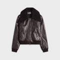 Our Legacy Pharos Bomber - Umber Brown Fluid Calfskin