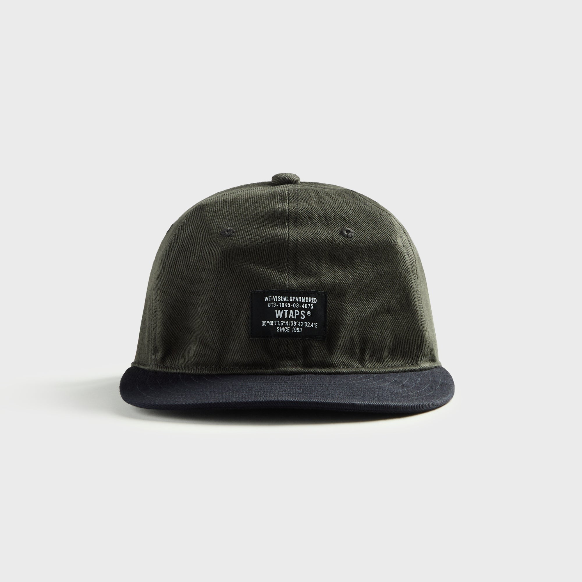WTAPS T-6M 04 Cotton Twill Cap - Charcoal