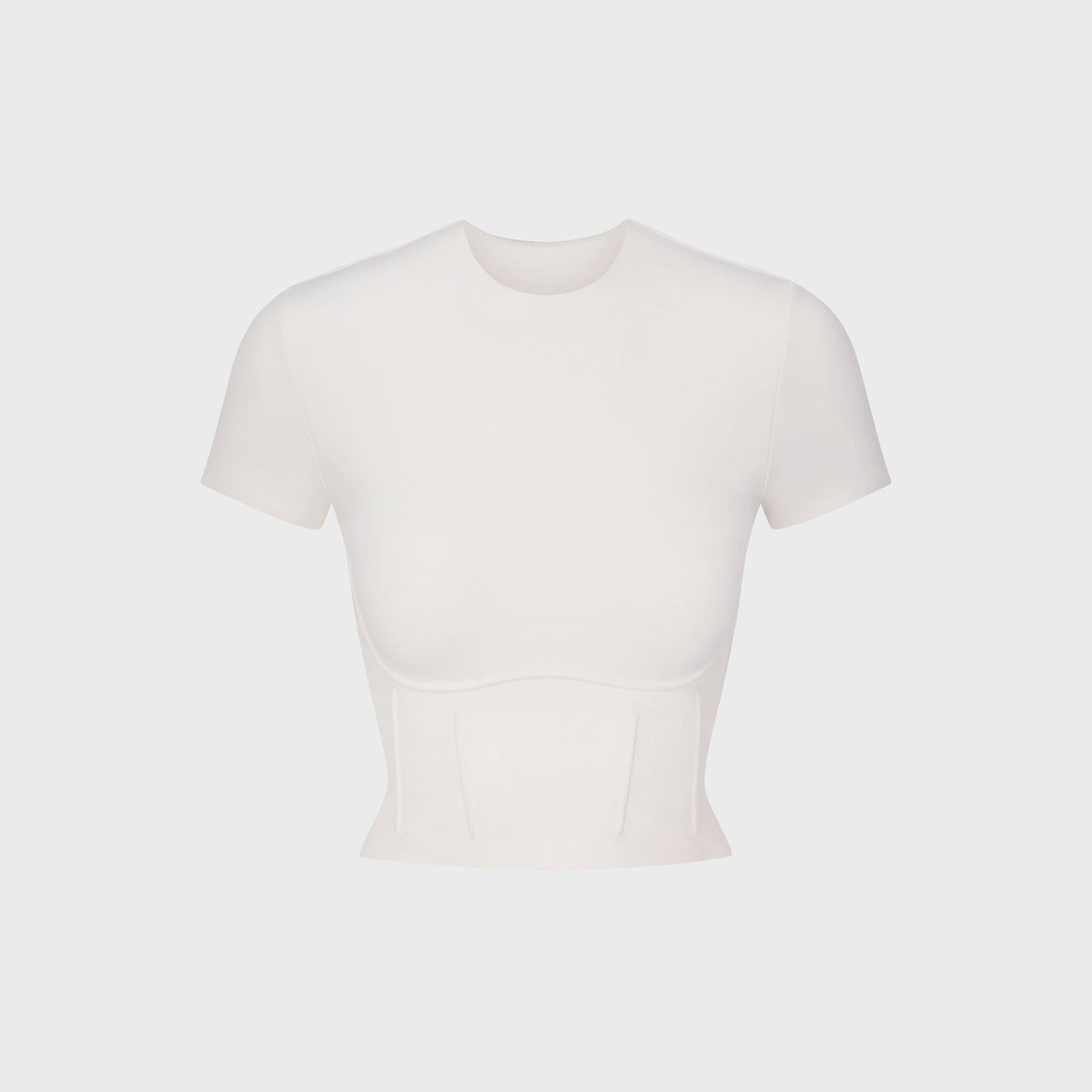 NikeSKIMS Matte Corset Cropped Top - Ivory