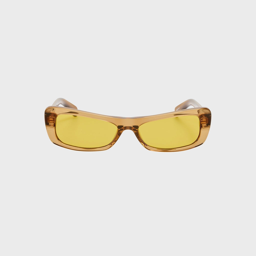 Jacquemus Capri Frames - Shiny Brown / Light Gold / Ochre