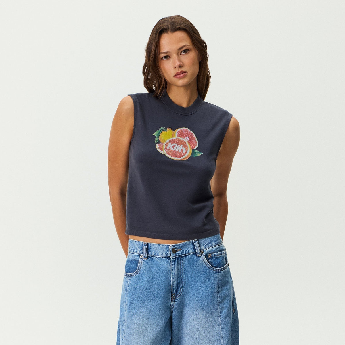 Kith Women Tallen Grapefruit Muscle Tank - Nocturnal