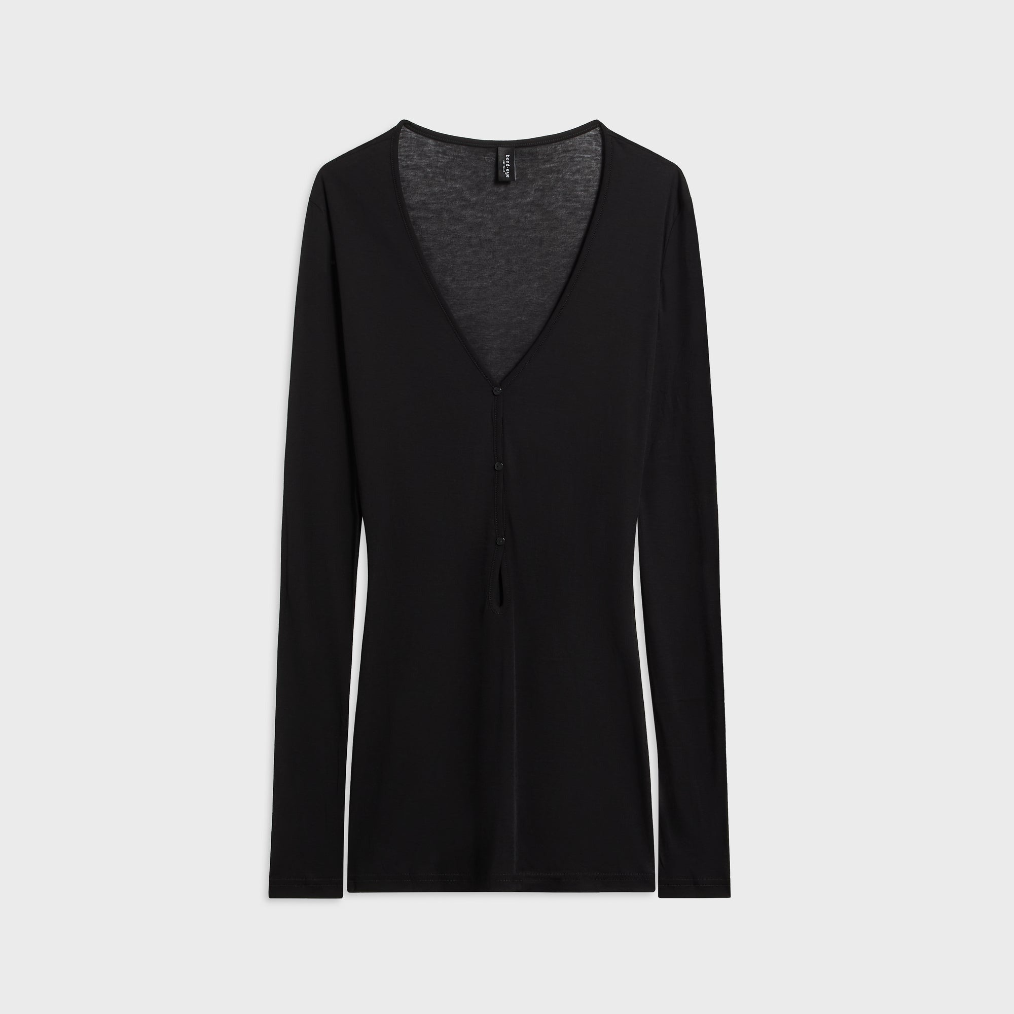 Bond Eye Elias Long Sleeve Mini Dress - Black