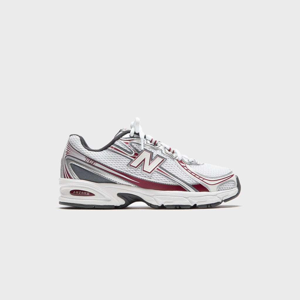 New Balance 740 - White / Mercury Red