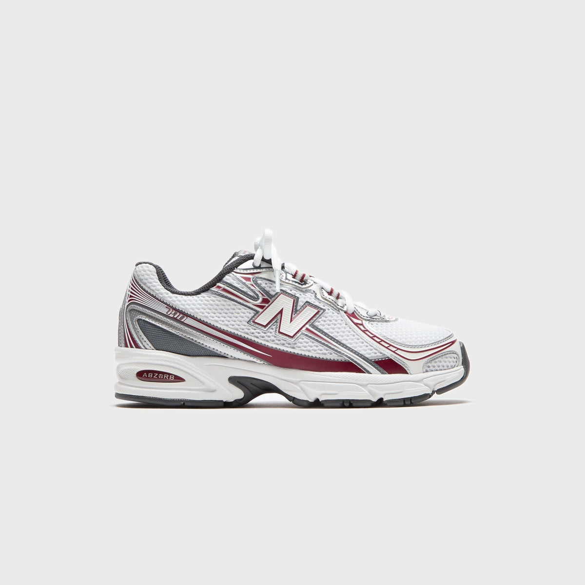New Balance 740 - White / Mercury Red