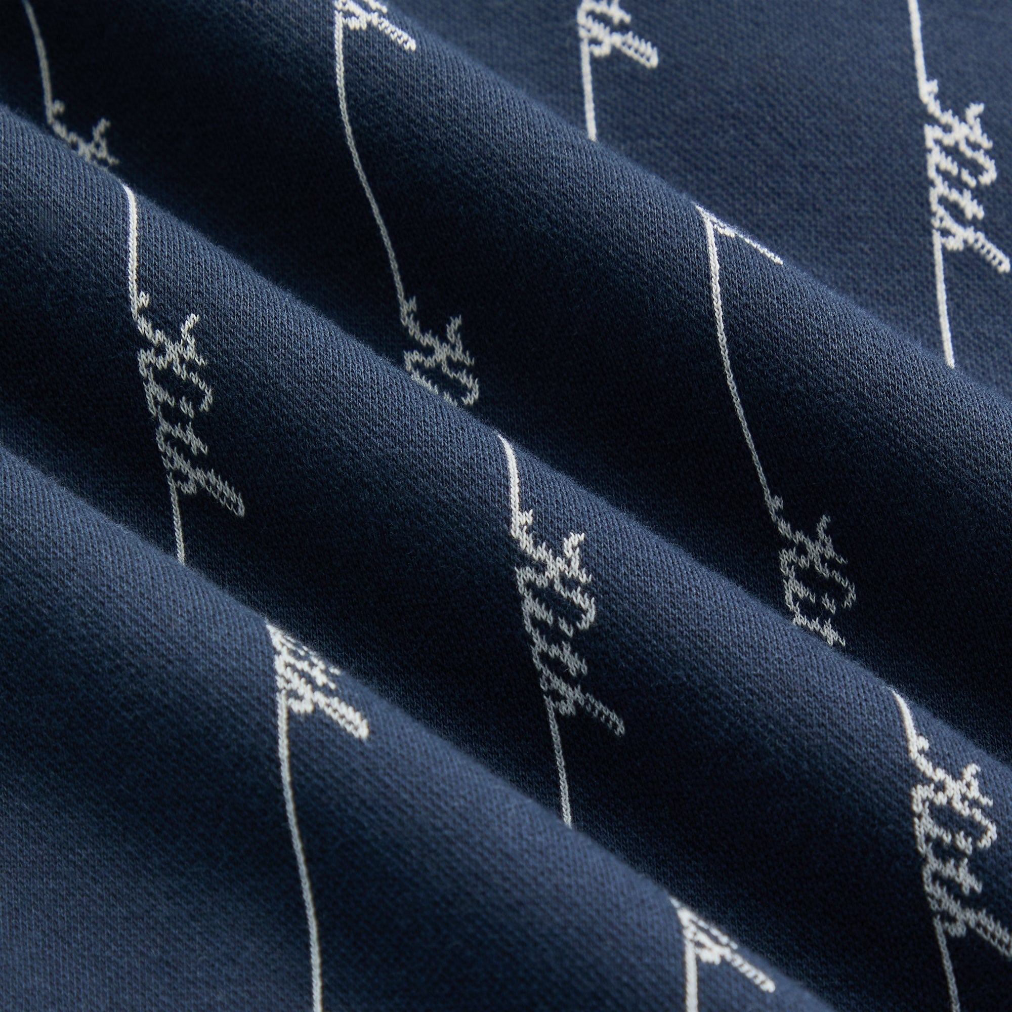 Kith Kids Script Knit Tilden Polo - Nocturnal