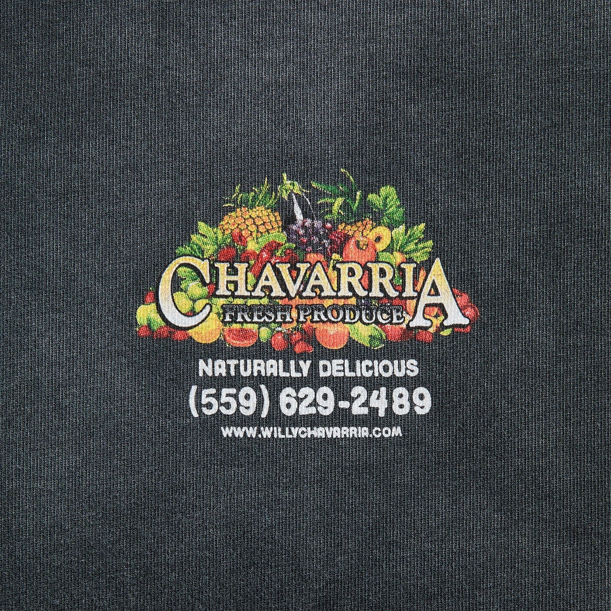Willy Chavarria Fresh Produce Buffalo Tee - Black