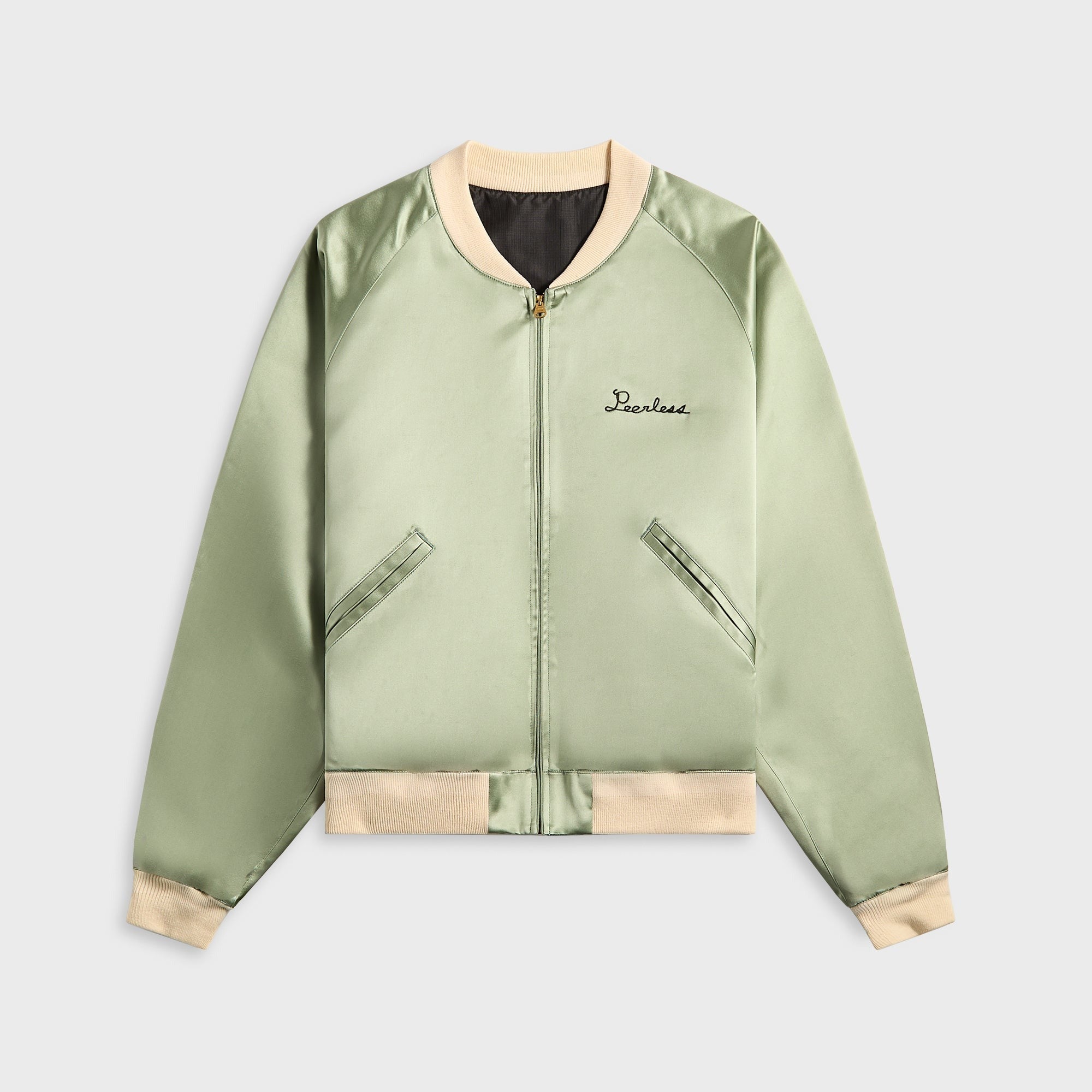 Visvim Hackett Swing Top Silk - Light Green