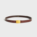 Kith New York Plaque Belt - Walnut