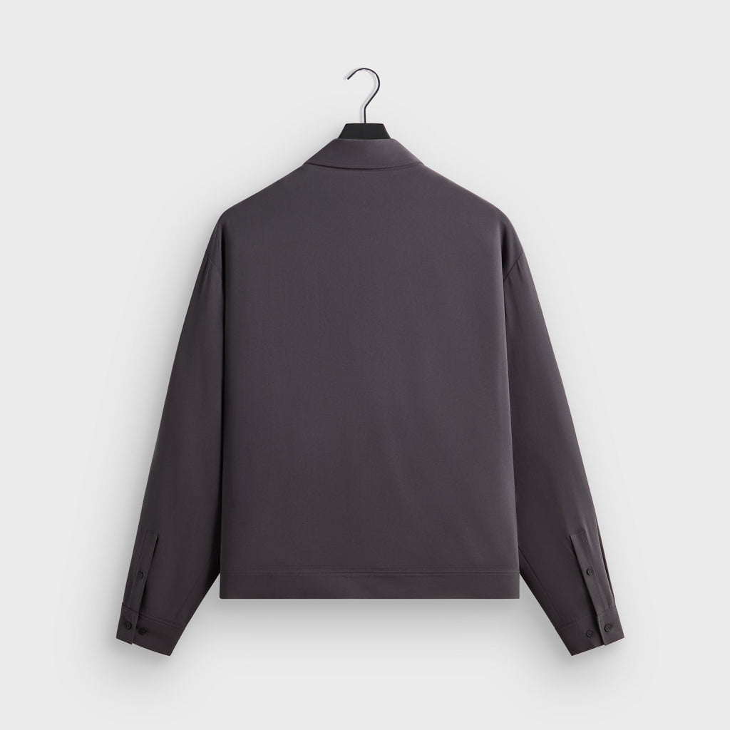 Kith Double Crepe Connor Blouson Jacket - Phantom Grey