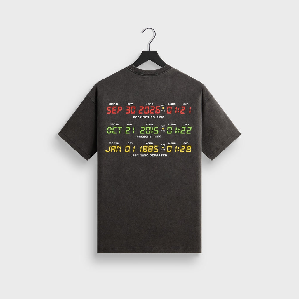 Kith for Back to the Future DeLorean Vintage Tee - Black