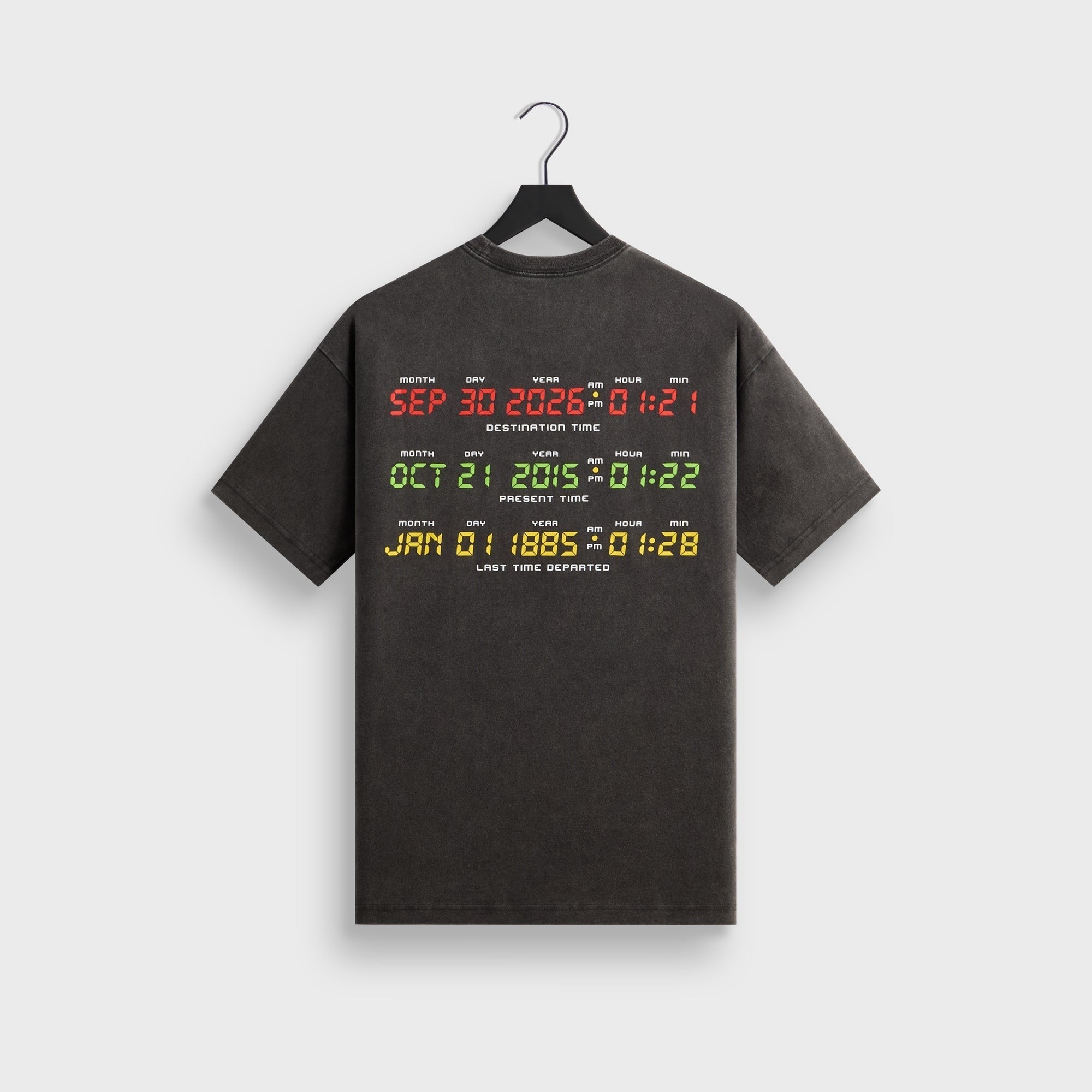 Kith for Back to the Future DeLorean Vintage Tee - Black