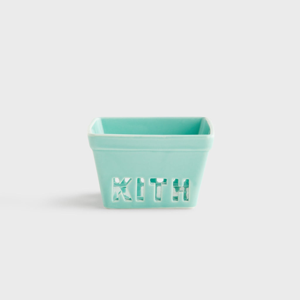 Kith Treats Farmers Market Ceramic Pint Basket - Mykonos