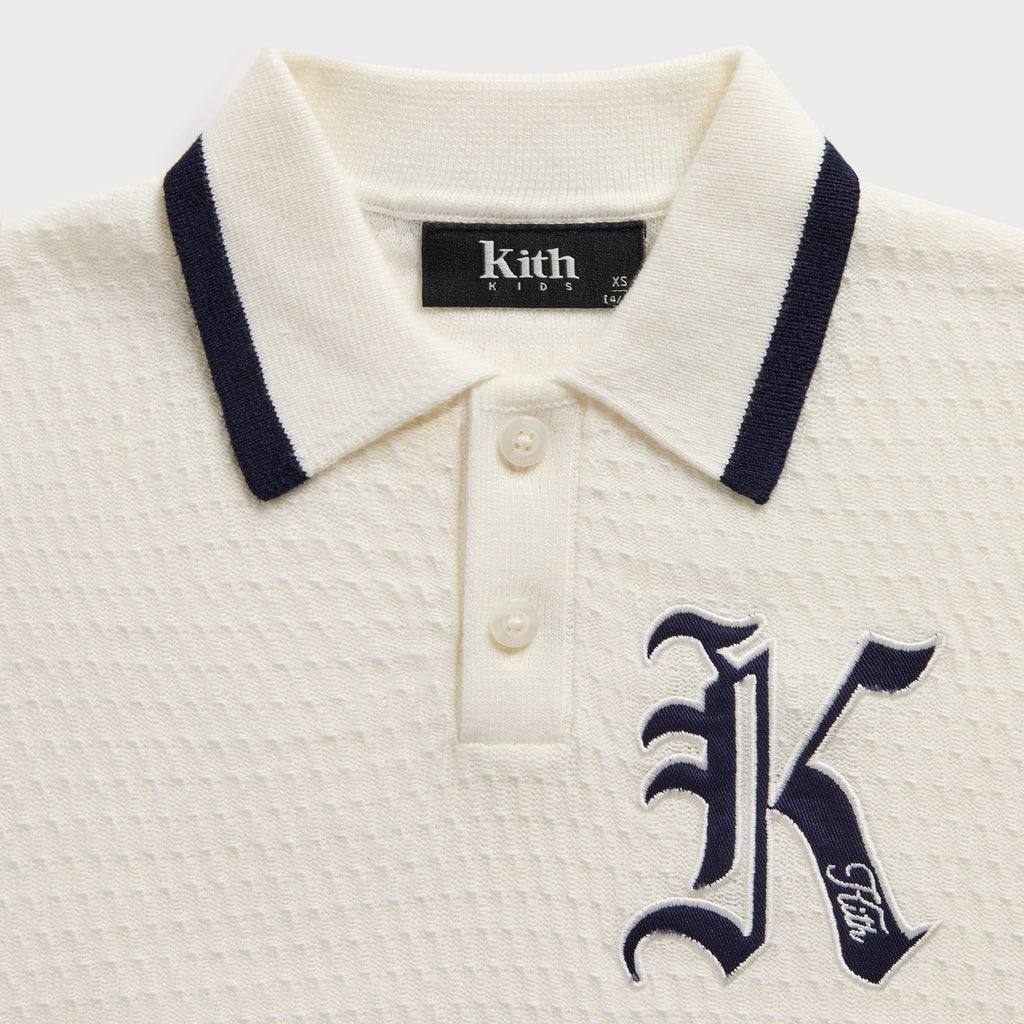 Kith Kids Tilden Long Sleeve Polo - Silk