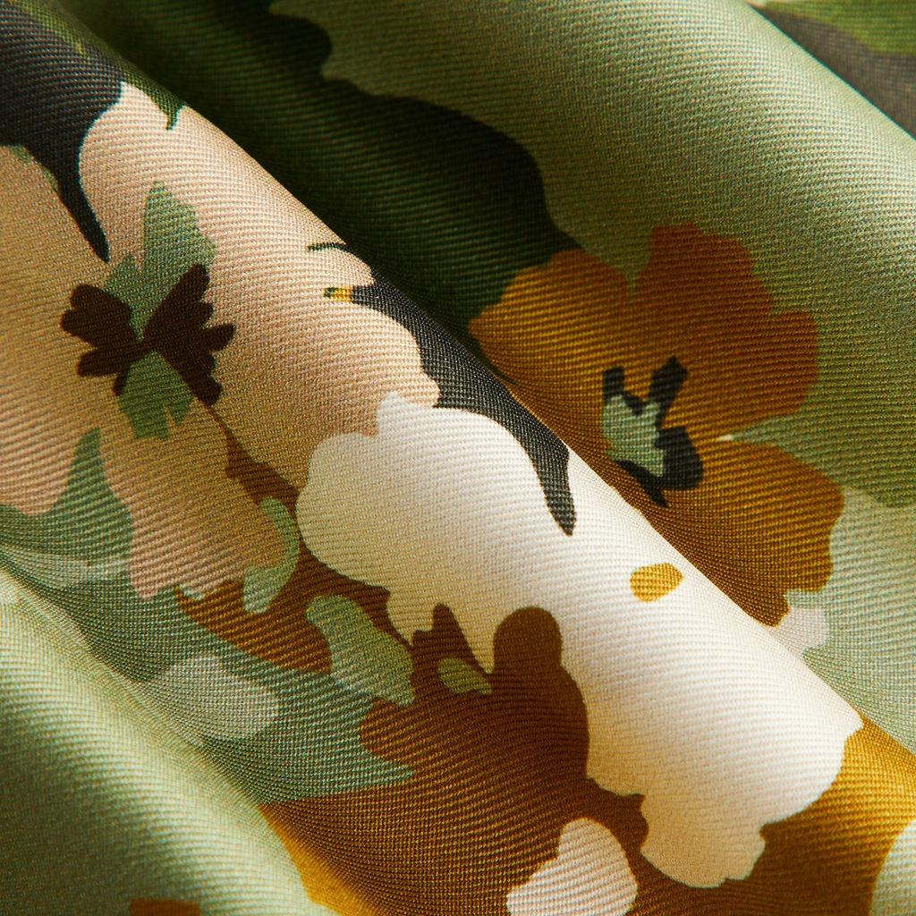 Kith Printed Silk Neck Tie - Sage