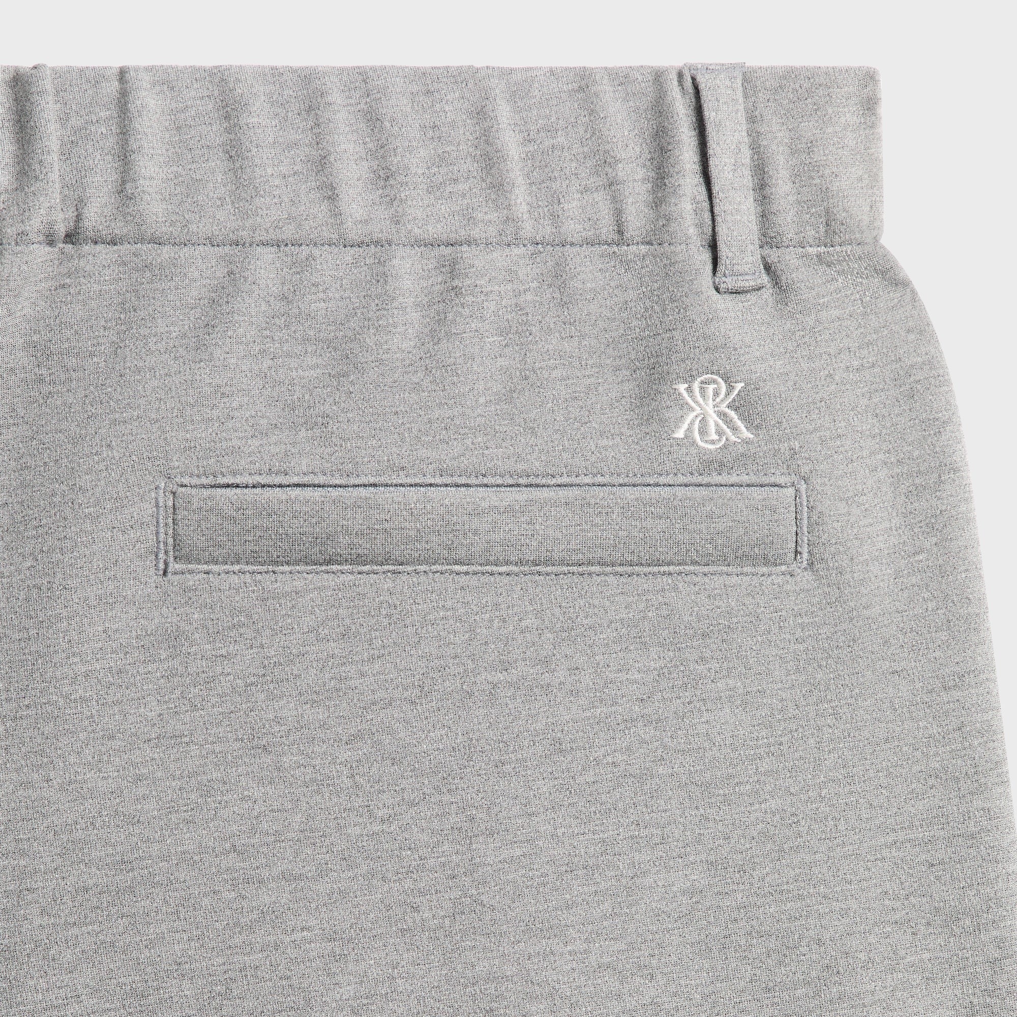 Kith Ponte Tyler Pant - Medium Heather Grey