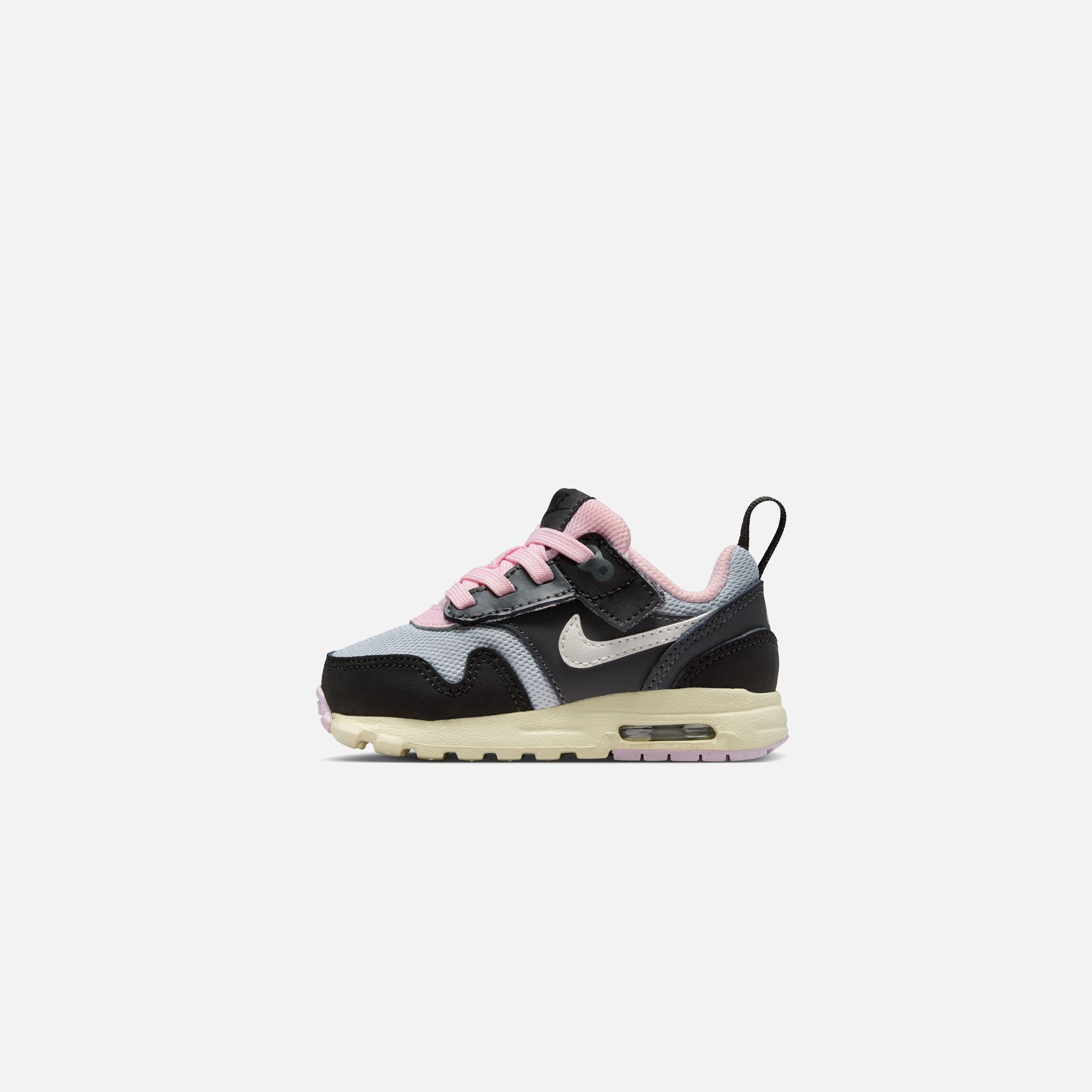 Nike TD Air Max 1 EZ - Black / Anthracite / Pink Foam / Summit White