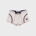 Made Some Short Short - White / Navy