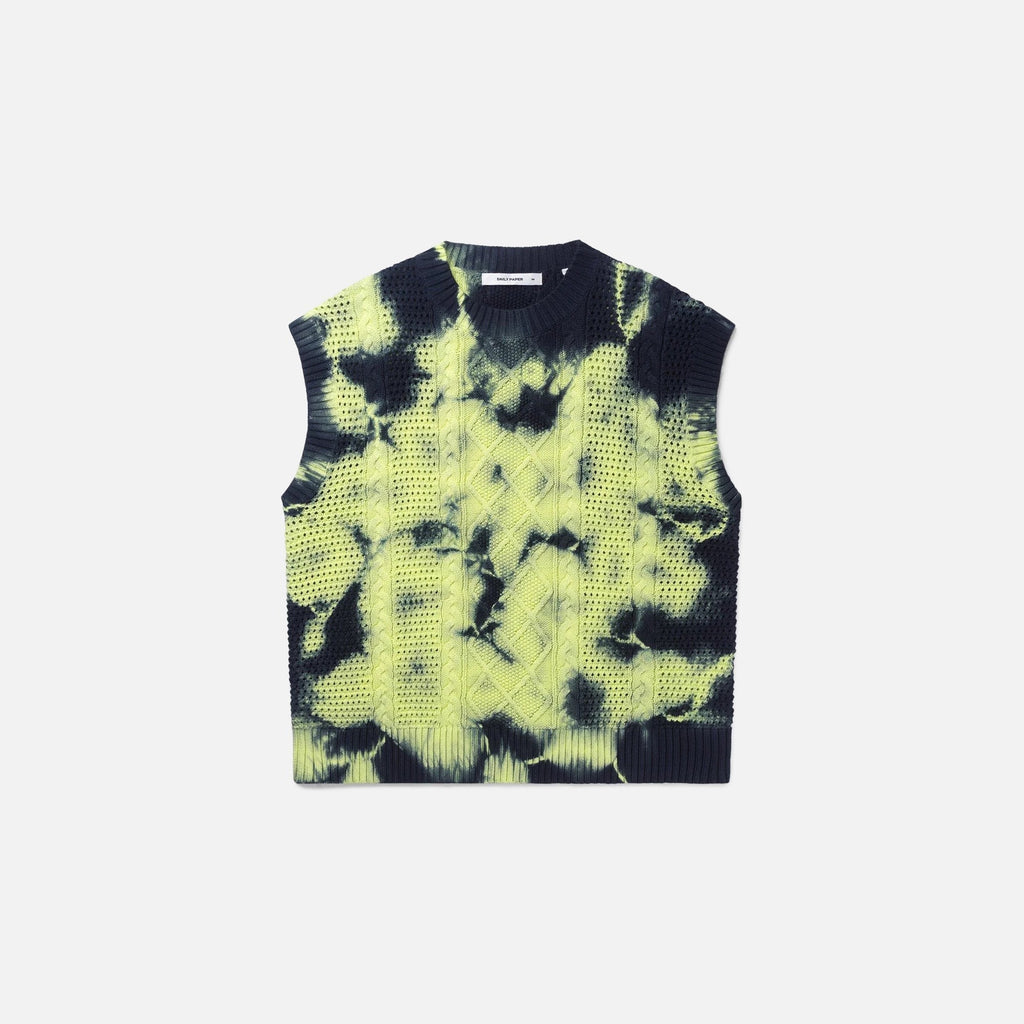 Daily Paper Xois Crochet Vest - Daiquiri Green