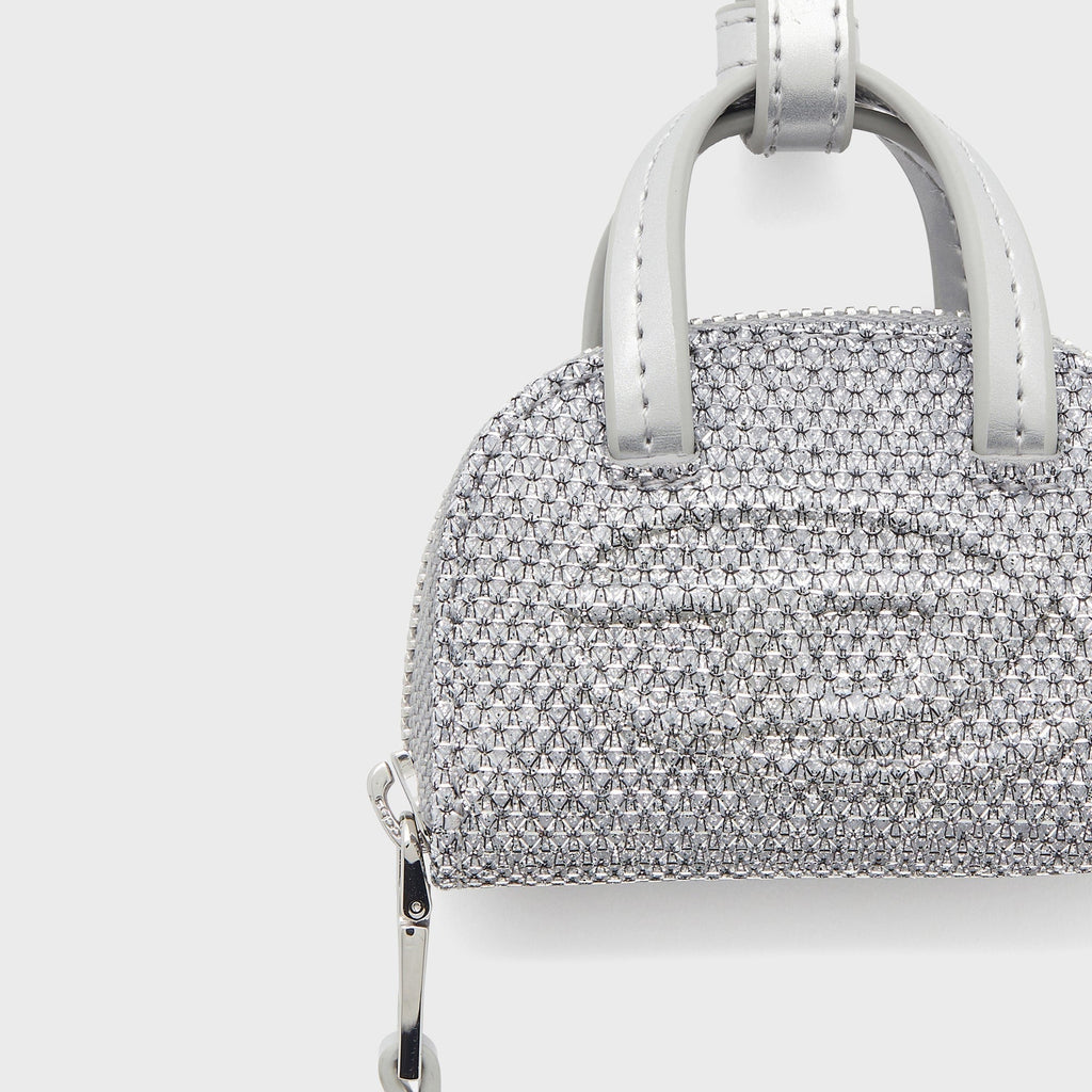 Diesel 1DR Dome Charms Wallet - Silver Crystal