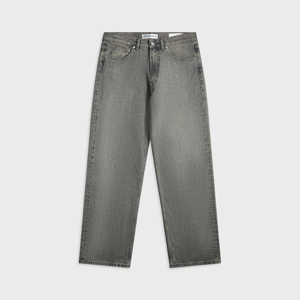 Our Legacy Third Cut Denim - Ash Dust Chain Twill