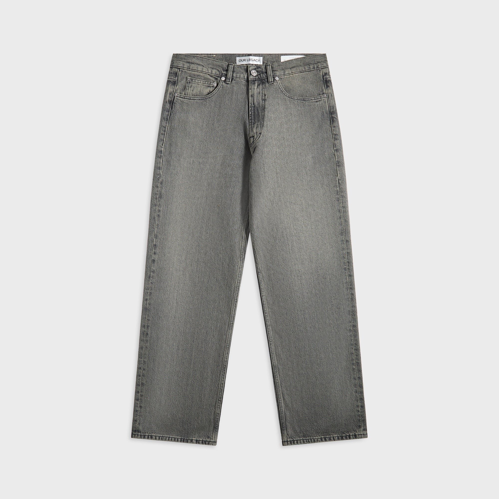 Our Legacy Third Cut Denim - Ash Dust Chain Twill