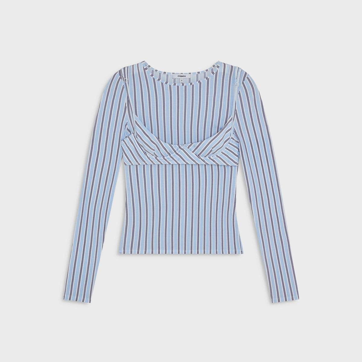 Miaou Cara Top - Blue Stripe