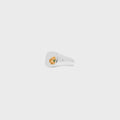 Tom Wood Mined Small Ring - Silver