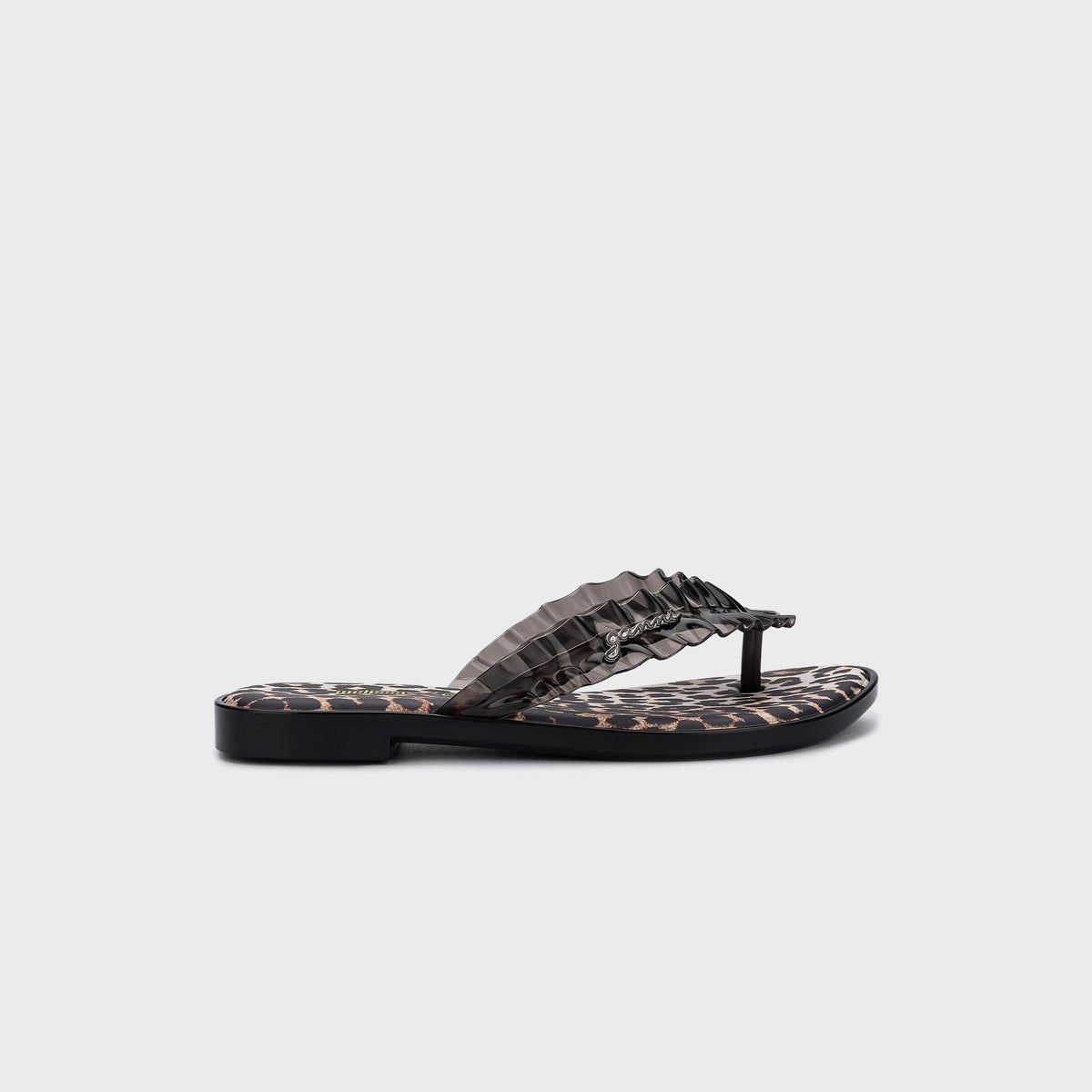 Melissa x Ganni Flip Flop Slim - Black