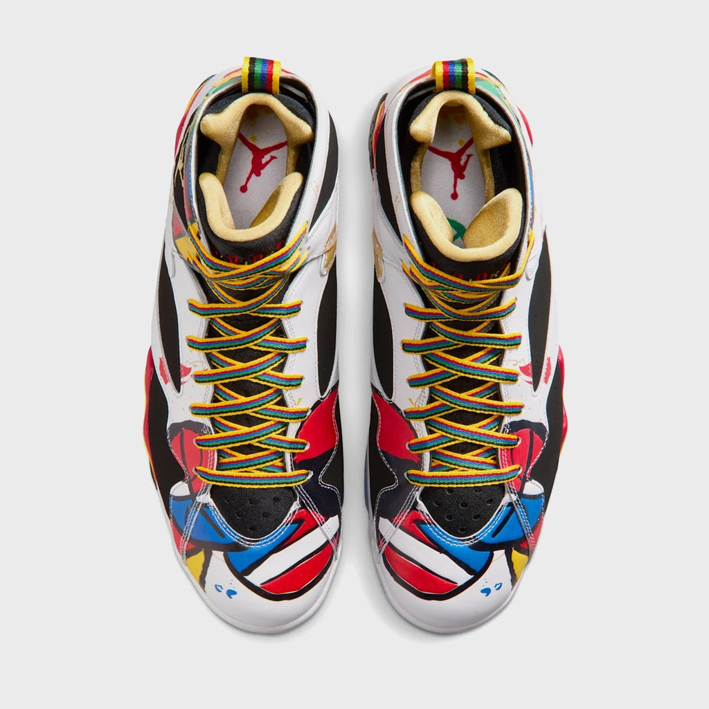Jordan Air Jordan 7 Retro - White / Metallic Gold / Sport Red / Varsity Royal