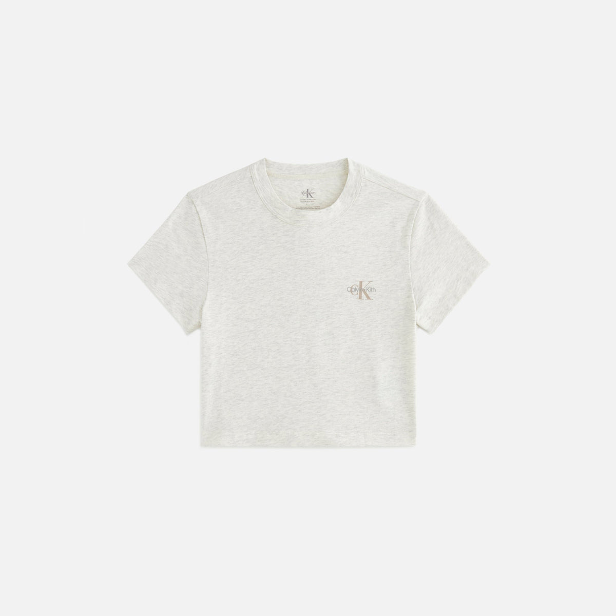 Kith Women for Calvin Klein Mulberry Tee - Light Heather Grey
