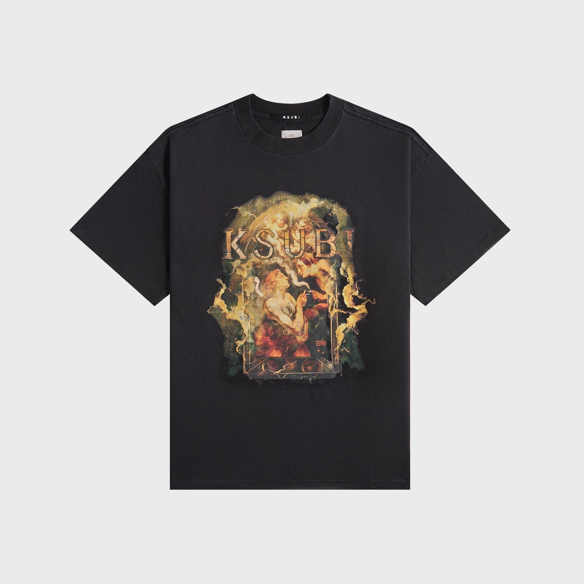 Ksubi Ascension Ekcess Tee - Charcoal