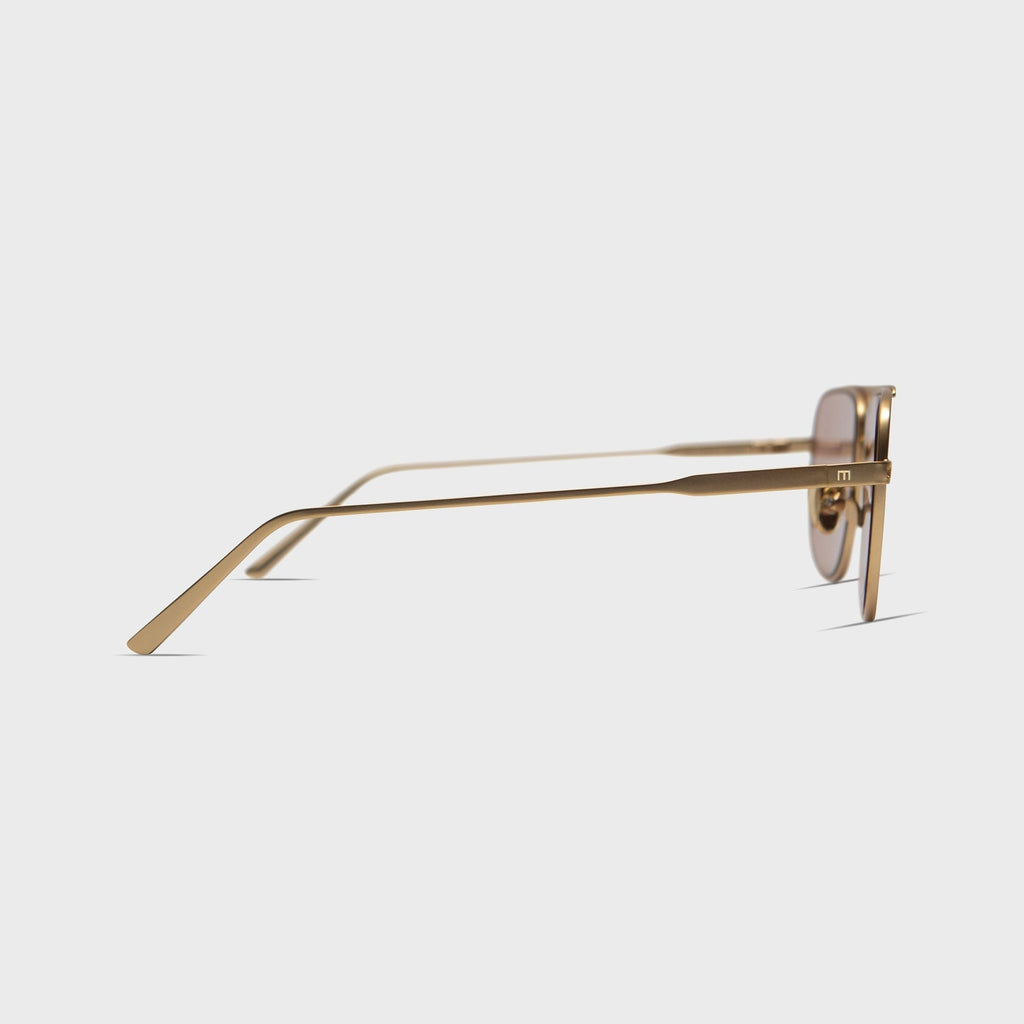 Elisa Johnson Jane Sunglasses - Gold / Amber