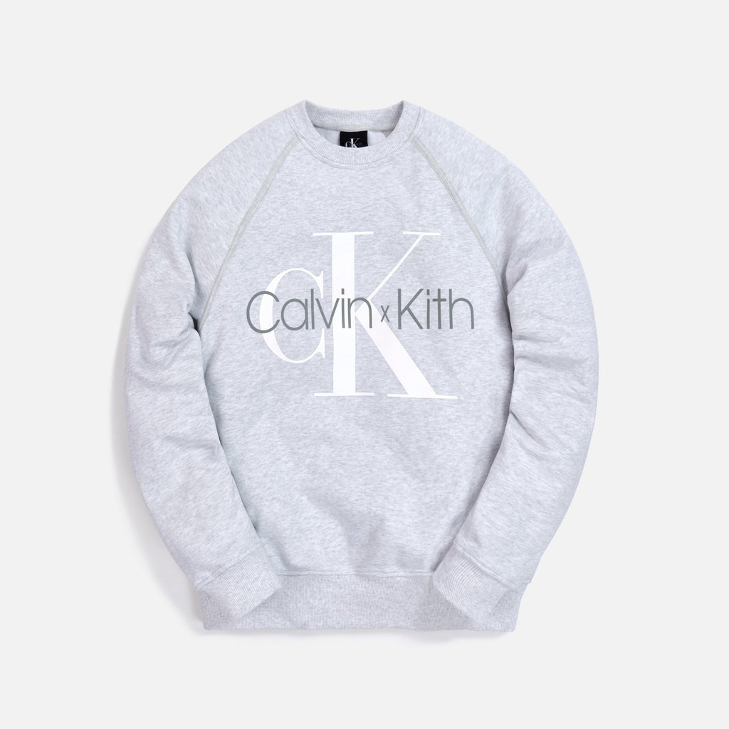 Kith for Calvin Klein Crewneck - Light Heather Grey