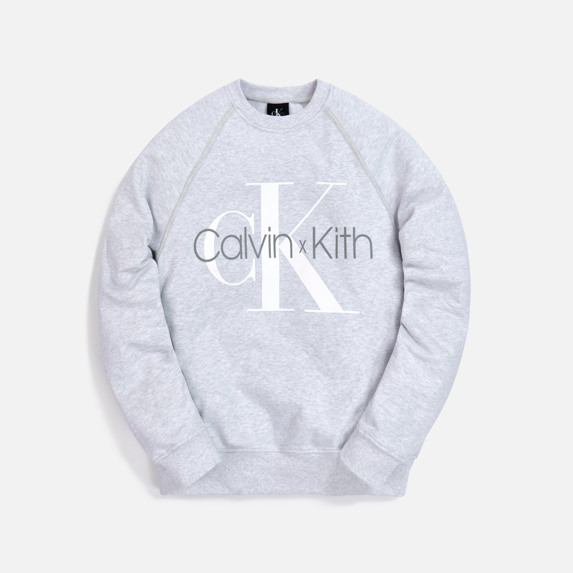 Kith for Calvin Klein Crewneck - Light Heather Grey