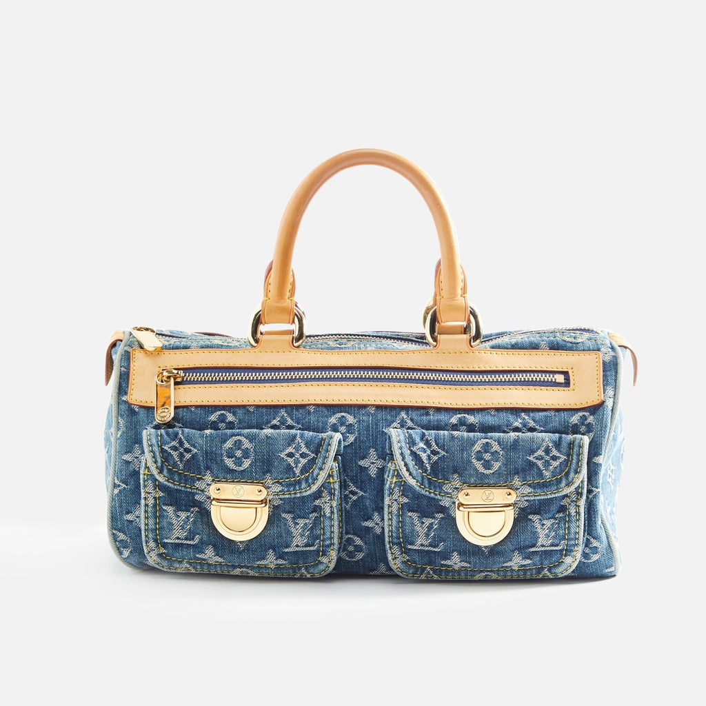 WGACA Louis Vuitton Denim Neospeedy - Blue