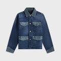 Wales Bonner Sierra Canvas Jacket - Indigo