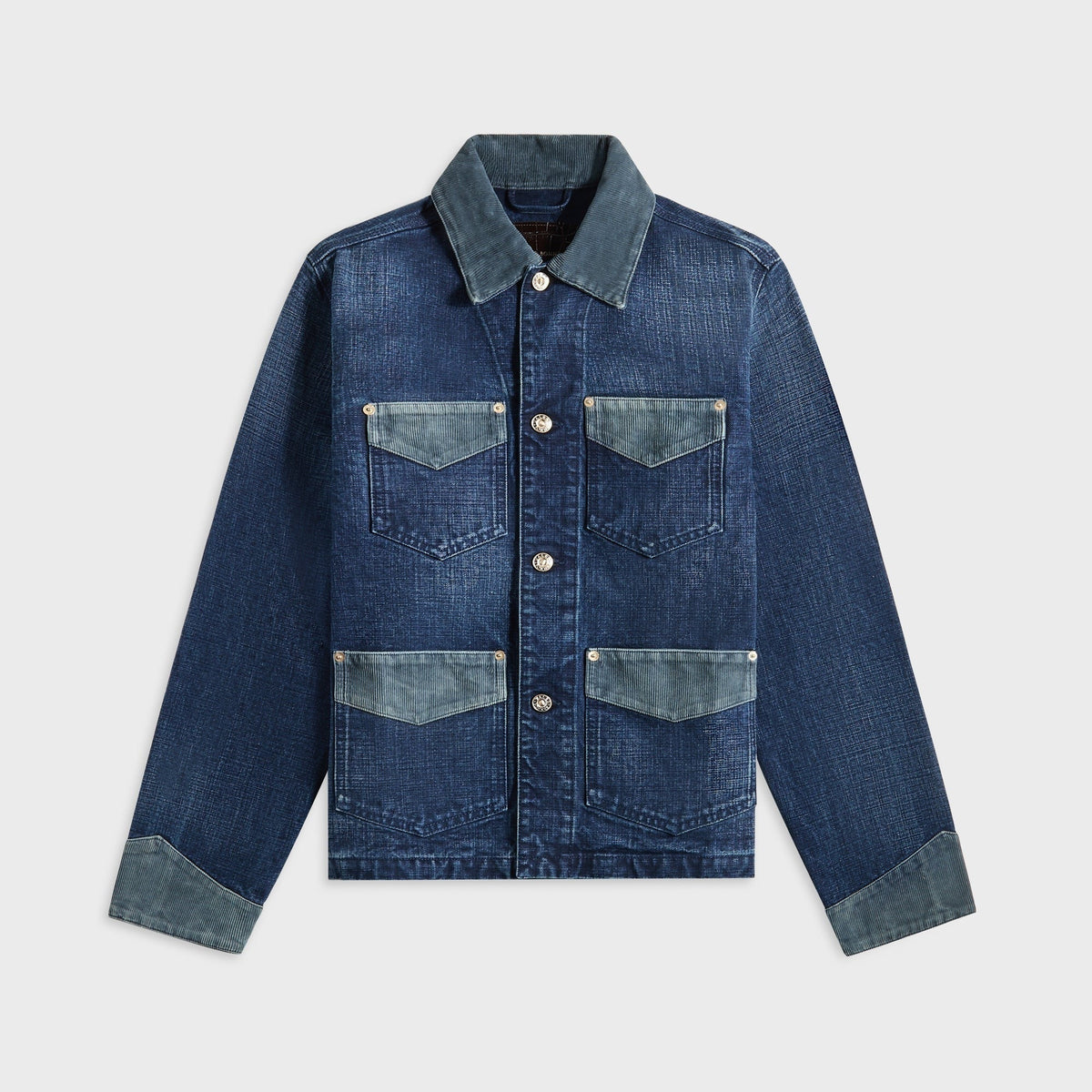 Wales Bonner Sierra Canvas Jacket - Indigo
