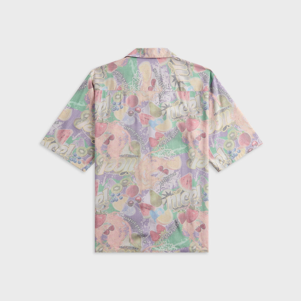 Martine Rose Boxy Short Sleeve Shirt - Multicolour Fruits