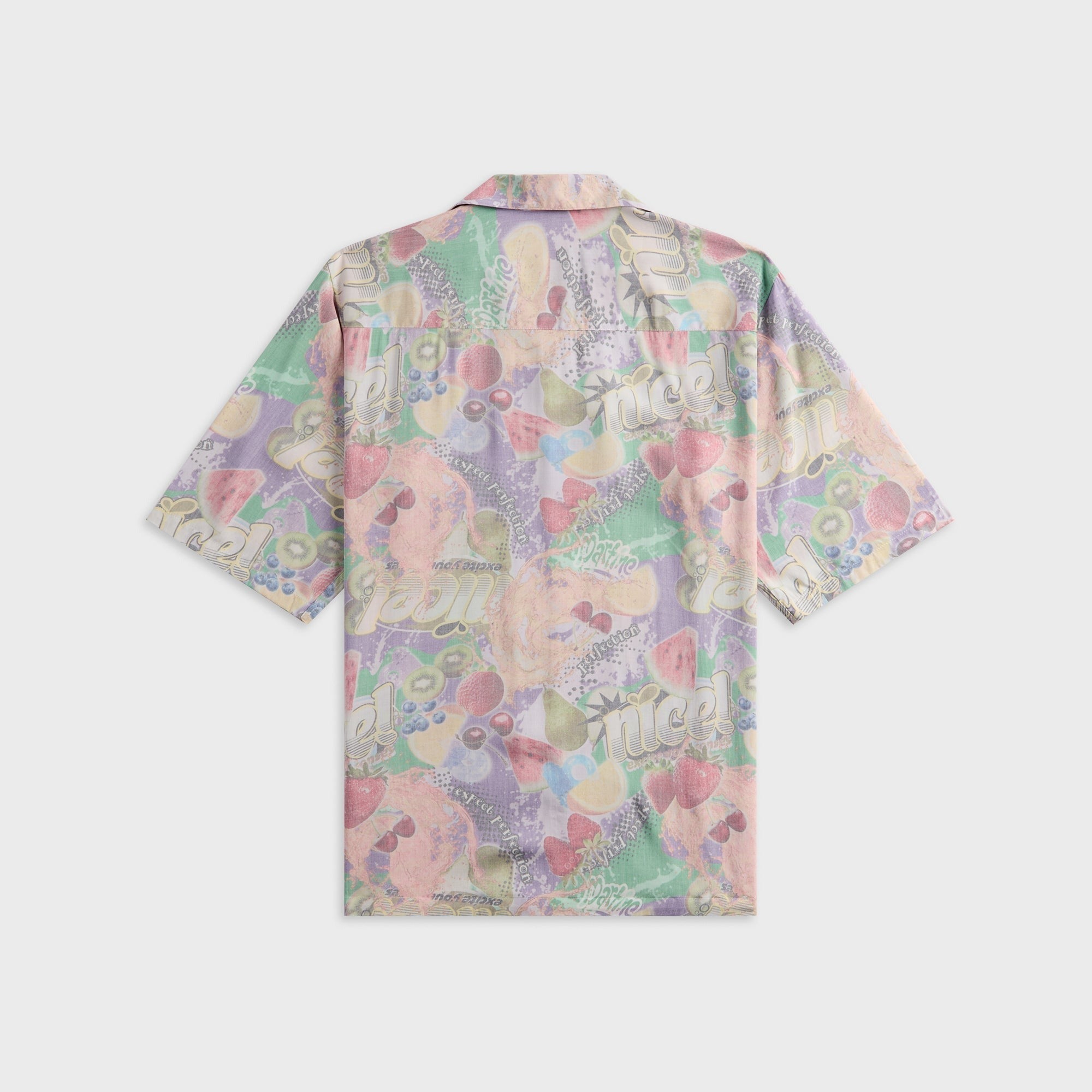 Martine Rose Boxy Short Sleeve Shirt - Multicolour Fruits