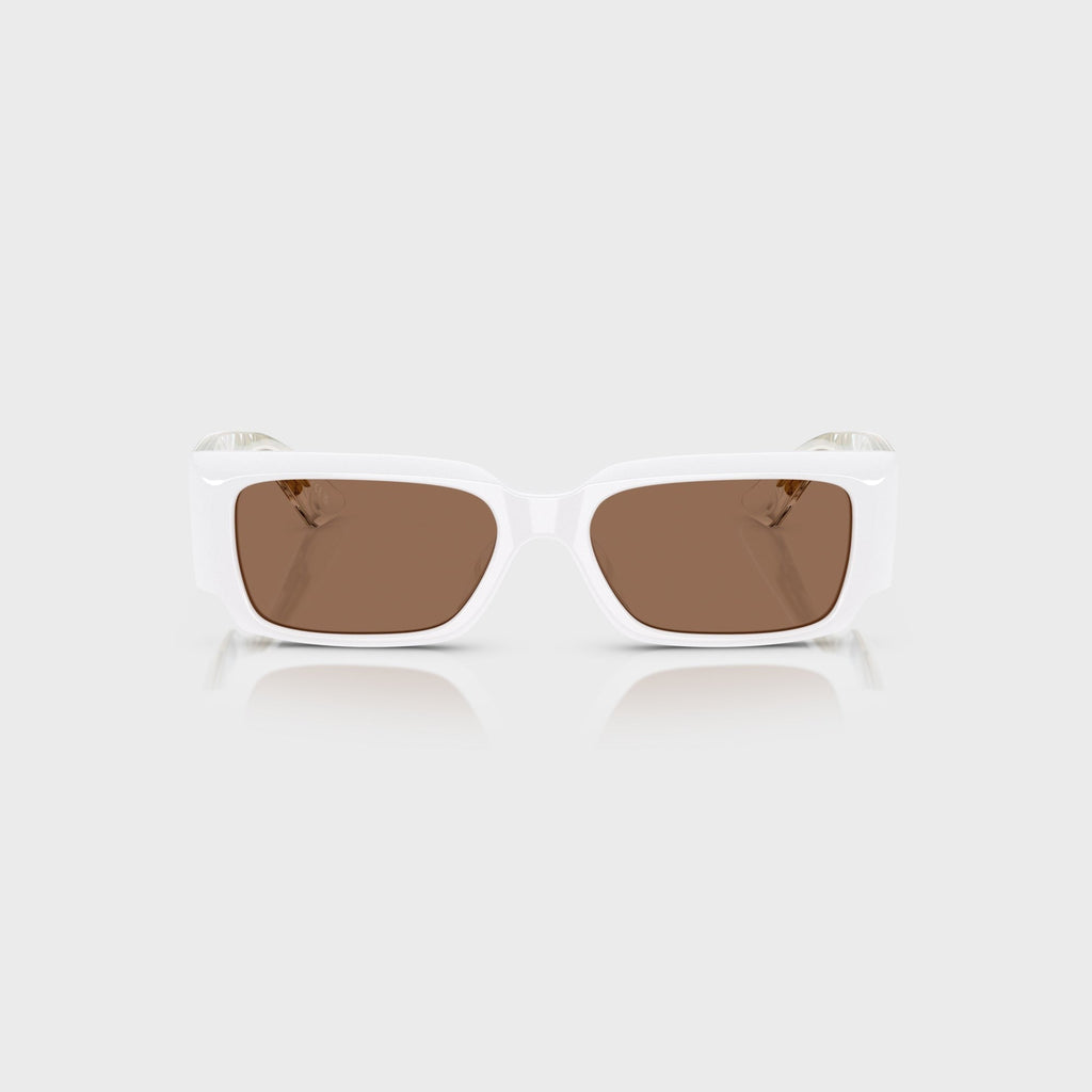 KHAITE x Oliver Peoples 1995C Sunglasses - White / Brown