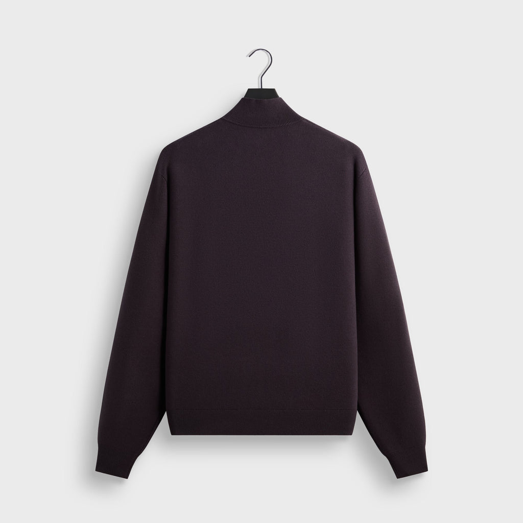 Kith Harmon Quarter Zip Mock Neck - Carbon