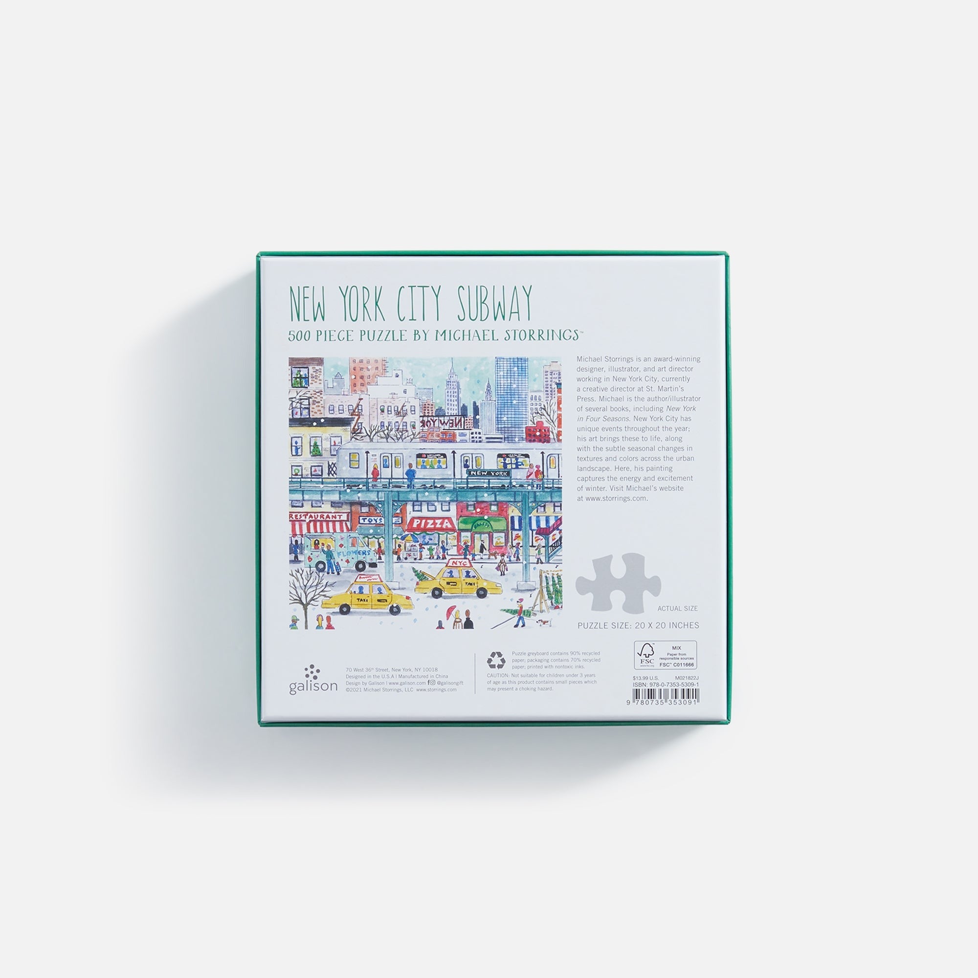 Michael Storrings New York City Puzzle