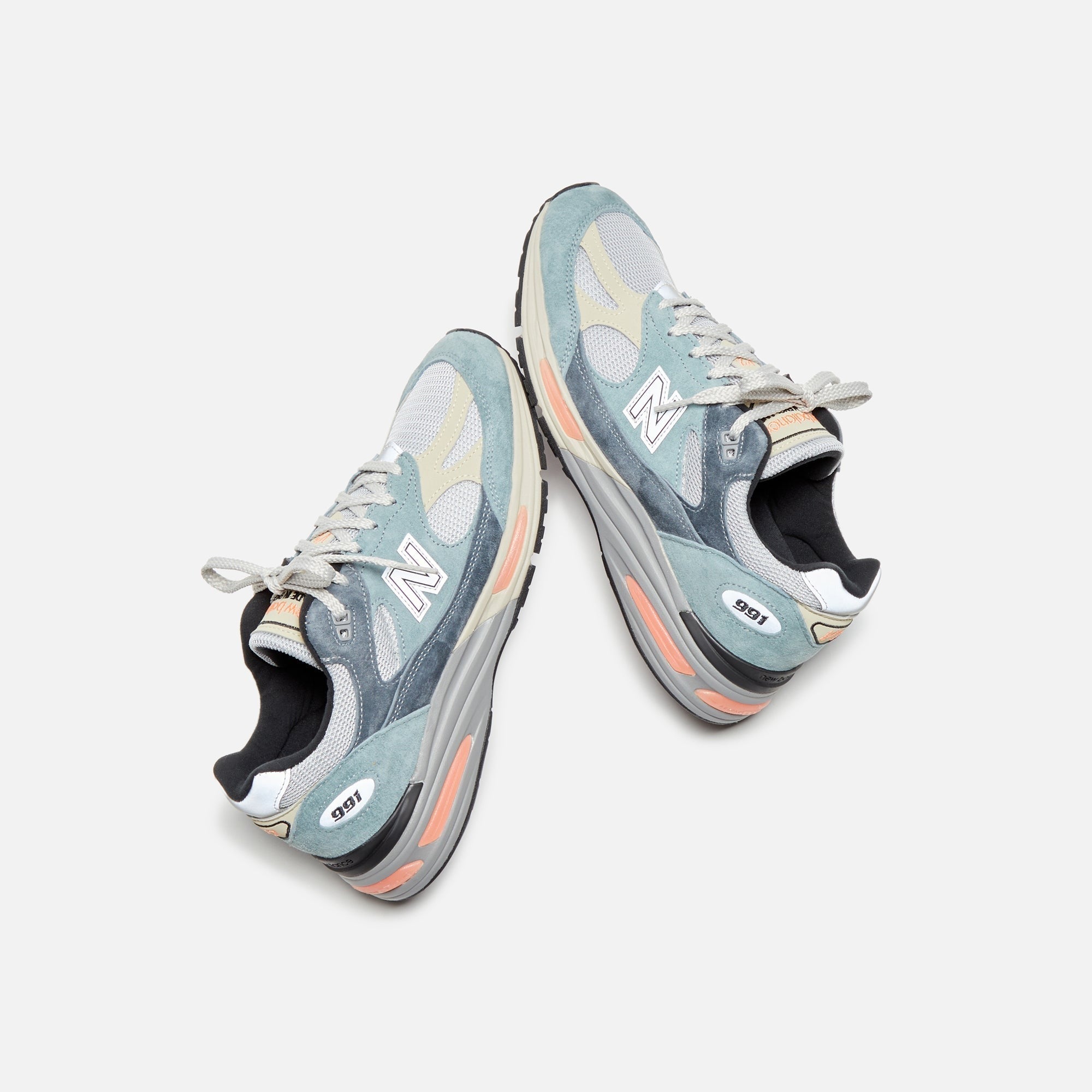 New Balance Made in UK 991v2 - Blue / Turbulence / Quiet Grey