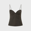 St. Agni Wool Cami Top - Mulch