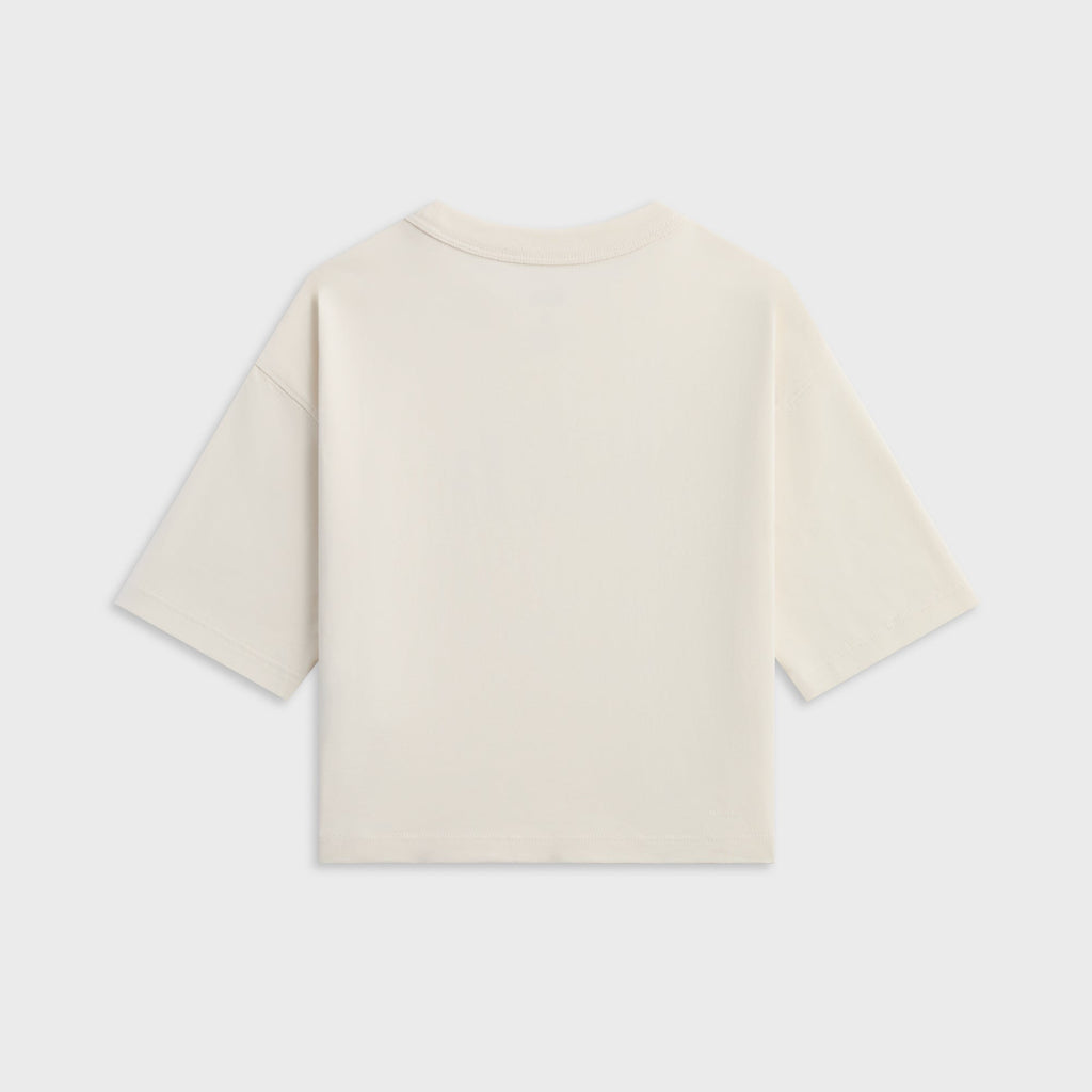 Kith Kids Leopard Serif Leonard Tee - Sandrift - PH