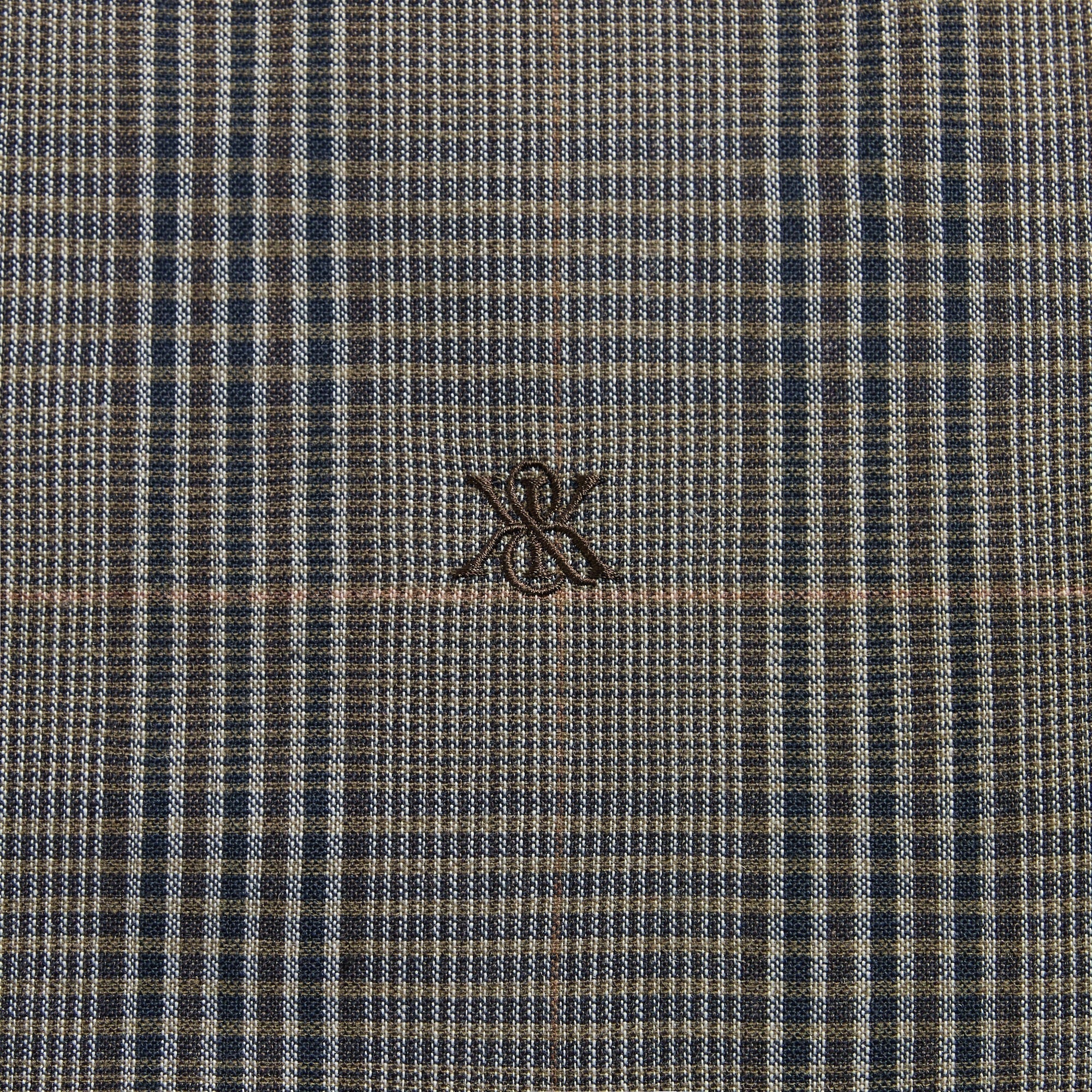Kith Glen Plaid Rui Track Jacket - Ember