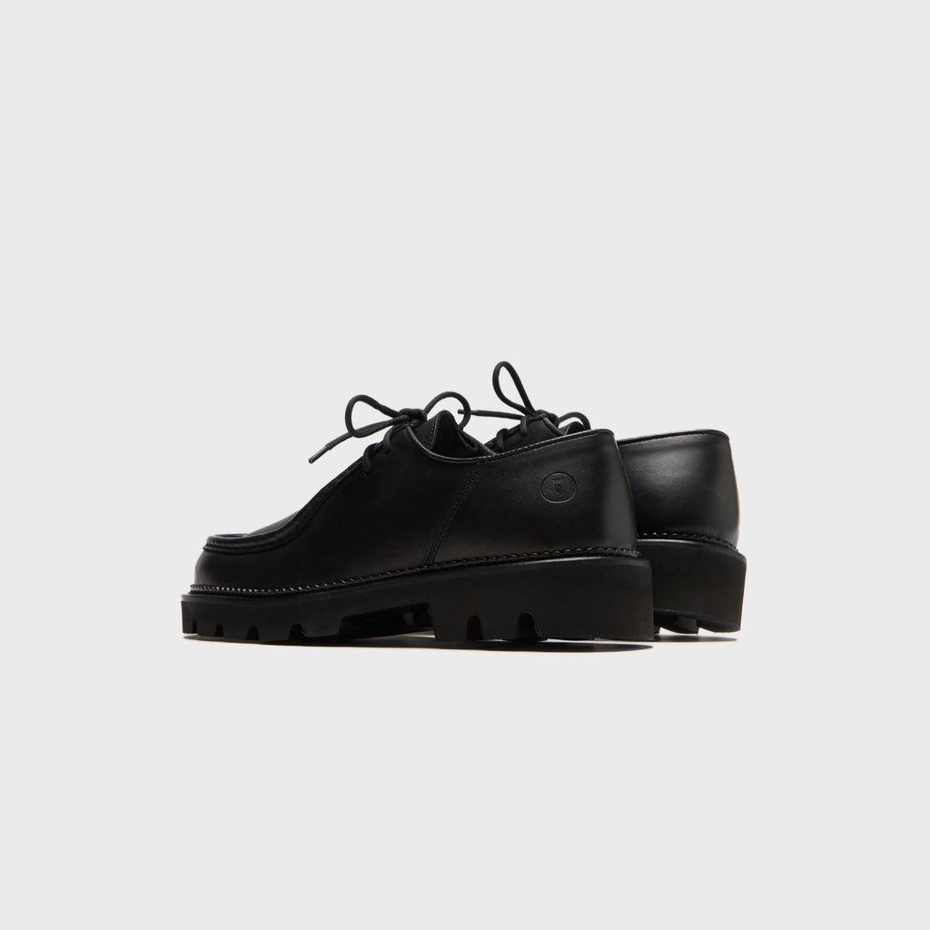 Collegium Pillar Moc Toe Derby - Nero