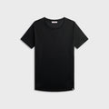 Orlebar Brown OB-T Linen Tailored Fit Crewneck Tee - Black