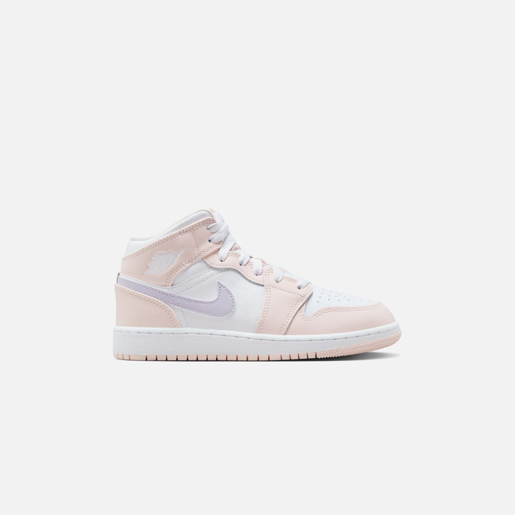 Jordan GS Air Jordan 1 - Pink Wash / White / Violet Frost